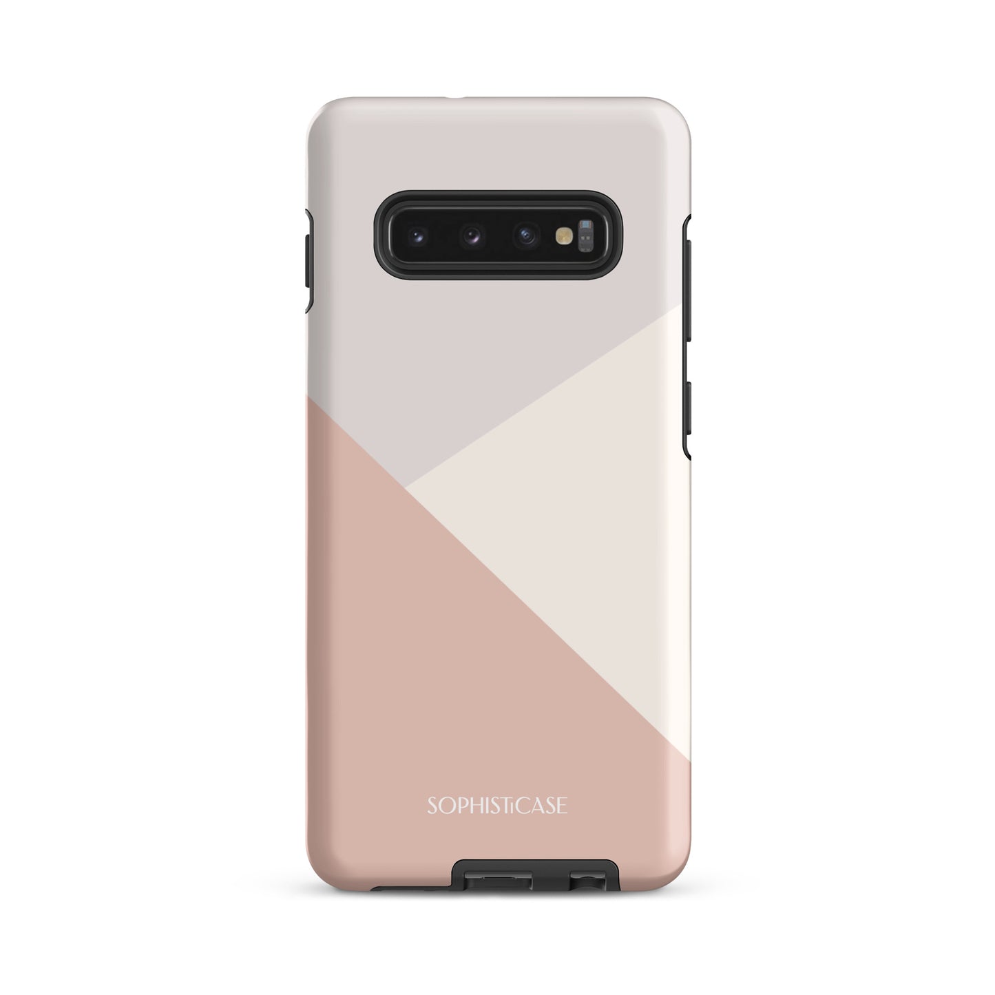 Diagonals in Neutral Beige - Samsung® Tough Case