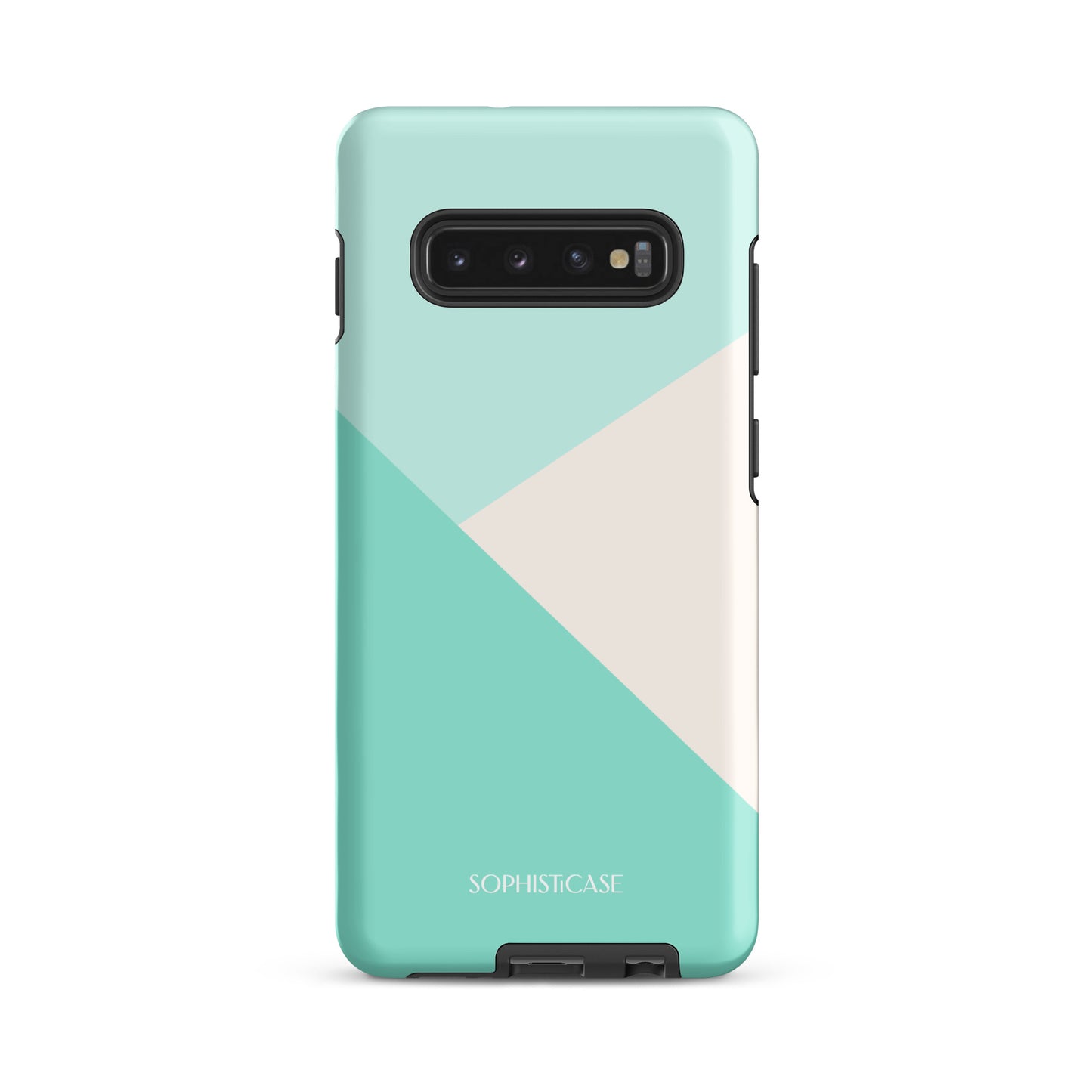 Diagonals in Mint Green - Samsung® Tough Case